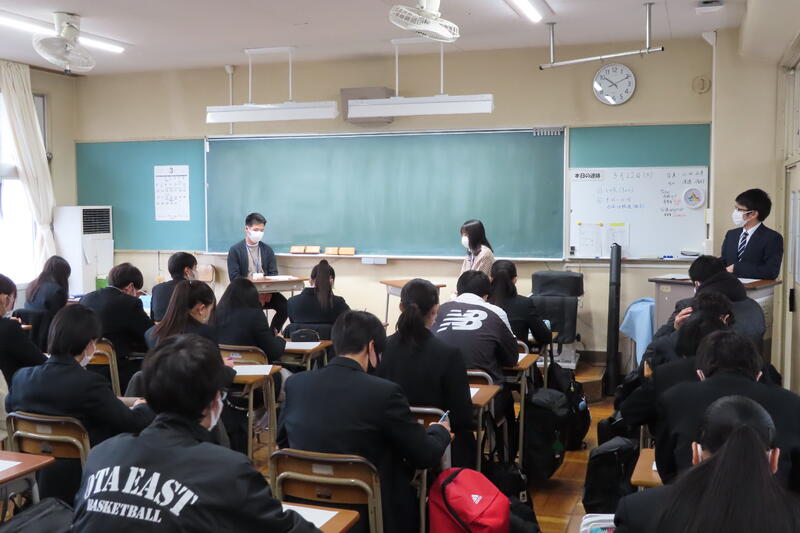 2年生の教室の様子