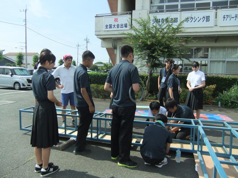 青藍祭準備