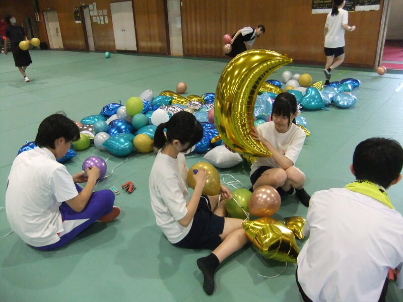 青藍祭準備